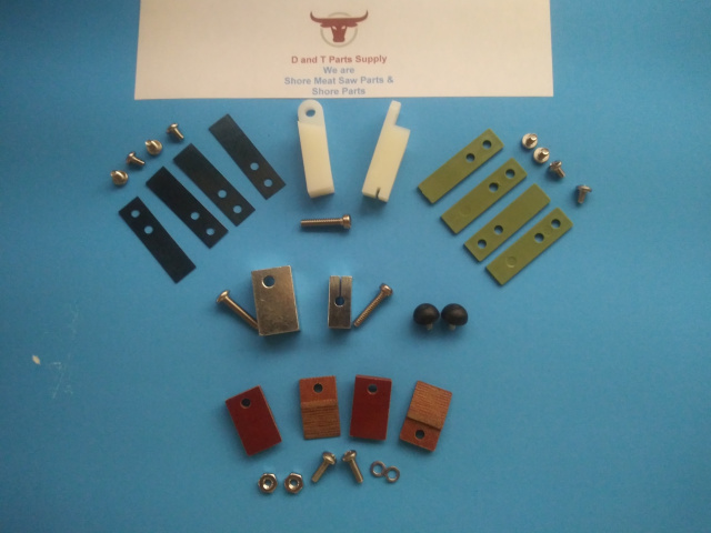 Saw Repair Kit with Carbide Saw Guides for Biro 11, 22 & 33 Meat Saws. 
